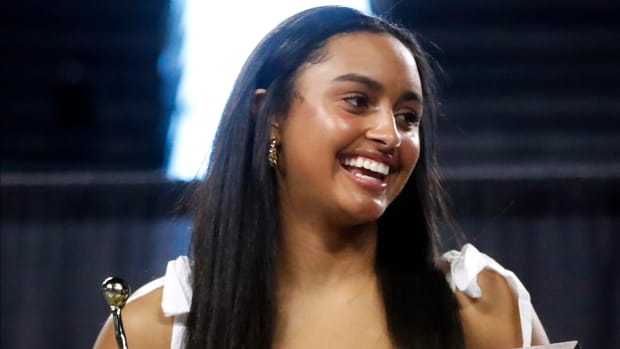 Two-sport star Haylen Ayers was named Tennessee Miss Basketball earlier this month. Now she's starring on the softball field for the University School of Jackson.